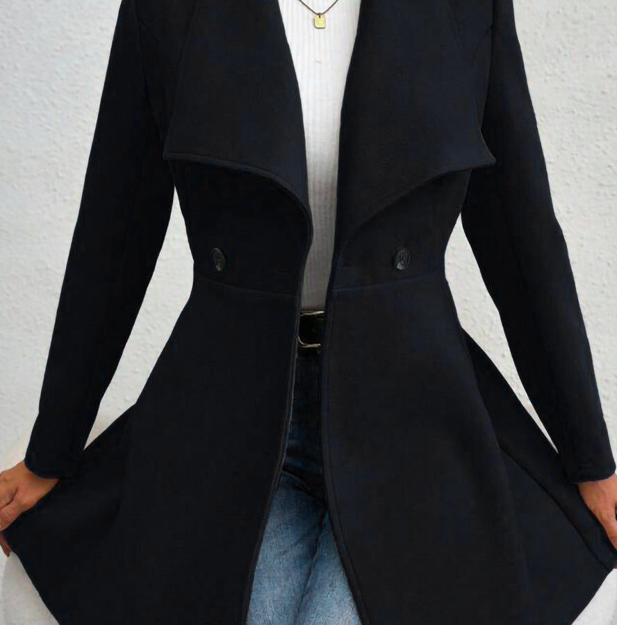 Belted Wool Long Coat